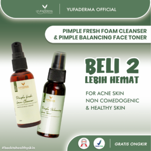 bundling facial wash & toner acne