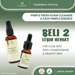 bundling facial wash & serum acne