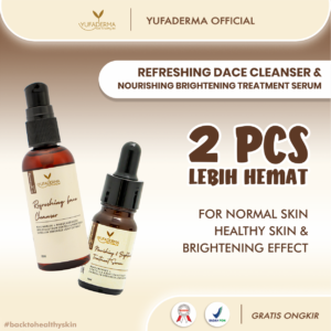 bundling facial wash & serum brightening