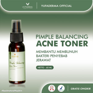 Yufaderma Pimple Balancing Face Acne Toner Kulit Jerawat dengan Salicylic Acid & Sulfur