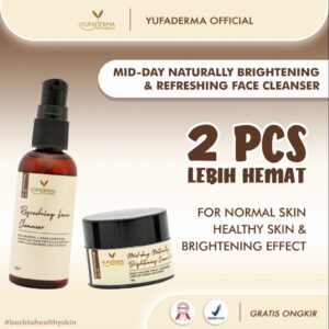 BUNDLING - Mid-day Naturally Brightening Cream & Refreshing Face Cleanser